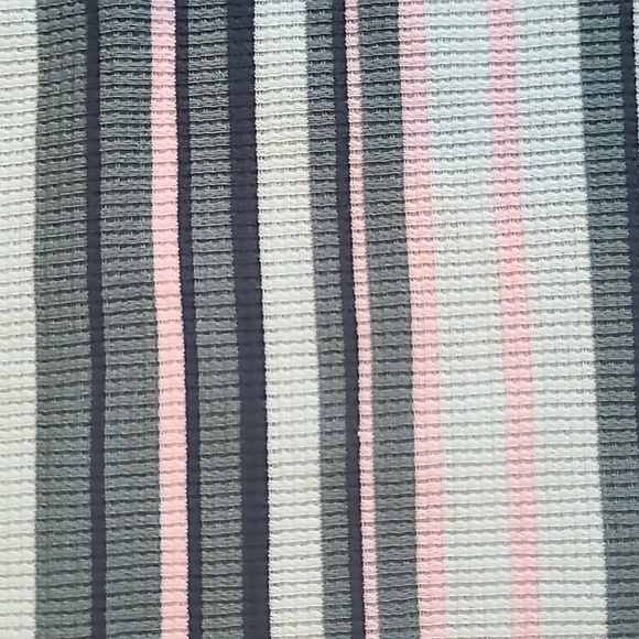 SO BRAND WOMENS PLUS JUNIOR SIZE SUMMER PINK STRIPED "WAFFLE" TANK SIZE … - Picture 3 of 15